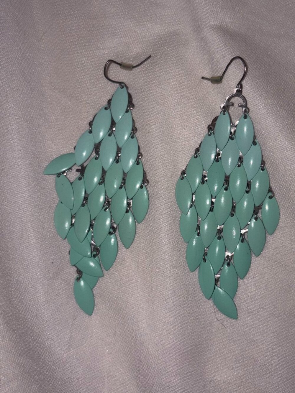 mint earrings